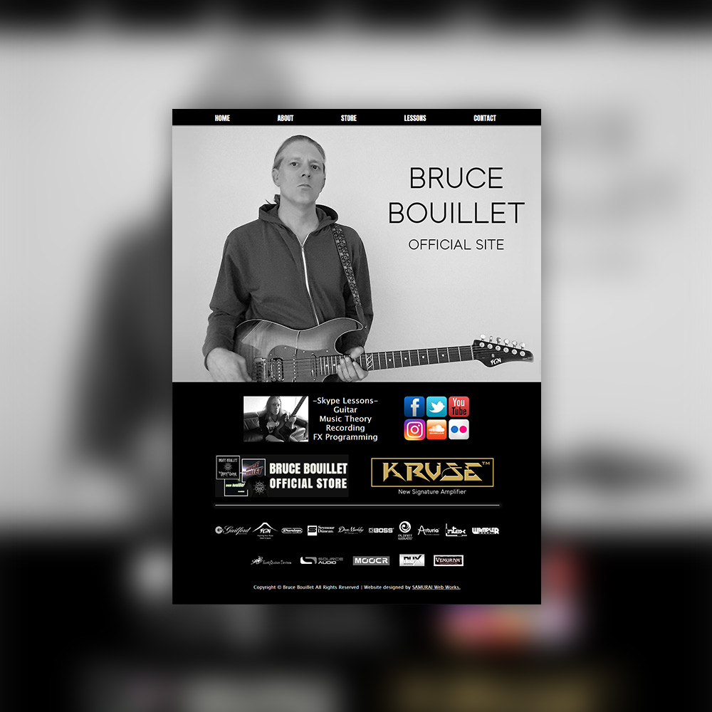 Bruce Bouillet Official Site